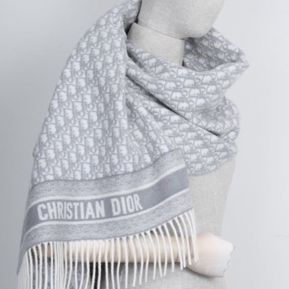 Dior Accessories - Dior Grey Women's Scarf